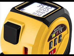 3-in-1 Laser Tape Measure, Almighty Measuring Tool, 131ft Digital Measuring Tape & 16ft AutoLock