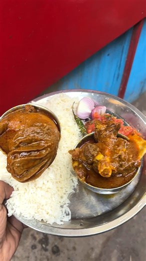 33K views · 522 reactions | Bahubali Chusta Mutton Thali | Street Food Explorer | Facebook