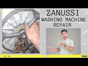 ✅Zanussi Top Load Washing Machine | Bearing Replacement Guide | Complete Disassembly and #dmitryS_M