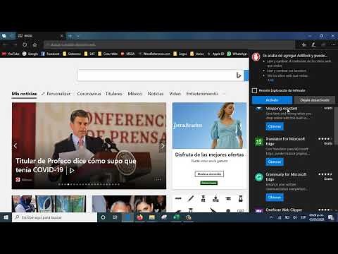 Cómo quitar publicidad de Microsoft Edge