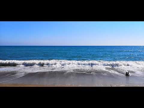 Beautiful Beach Background 4K free stock video