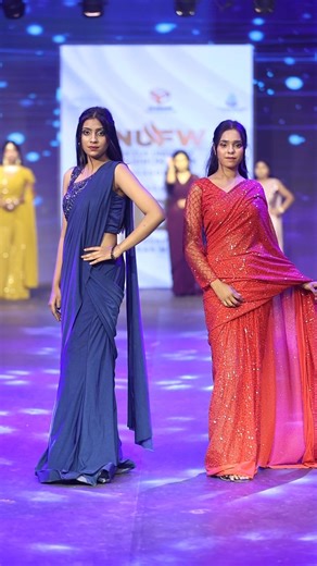 two beautiful models ramp walk ✨🥰 #shorts #rampwalk #fashion #youtubeshort #walk #ytshorts