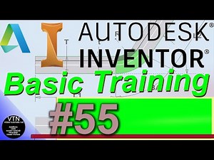 AutoDesk INVENTOR Basic Training 55 ( Geometry Text )