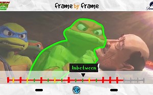 派拉蒙工作室的短片介绍关键pose、小原画和中间帧