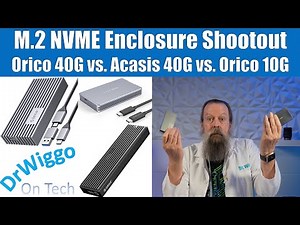 M.2 NVME External Enclosure Shootout for Mac and PC
