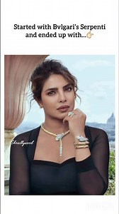 Bvlgari Serpenti necklace to a real python🐍✅️#priyankachopra#bvlgari#snake#love#priyankachoprajonas
