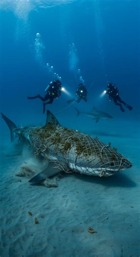 21K views · 391 reactions | Baby shark seeks navy help to rescue its...