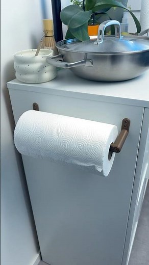 Quick-Swap Paper Towel Holder 🧻 Minimalist & Easy to Print #3dprinting #kitchengadgets #gadgets
