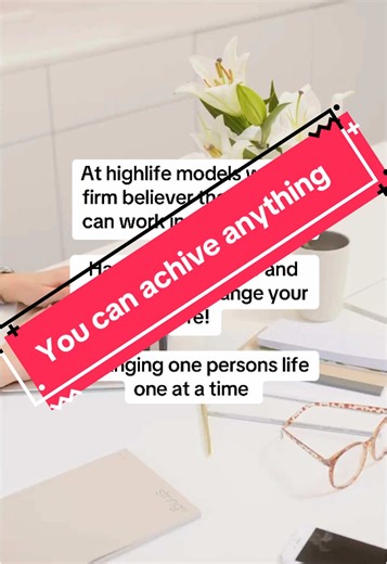 At highlife models we are firm believer that anyone can work in this industry! Hard work pays off and you can truly change your life! Changing one persons life one at a time #model #goals #2025 #workfromhome #earning #onlinetraining