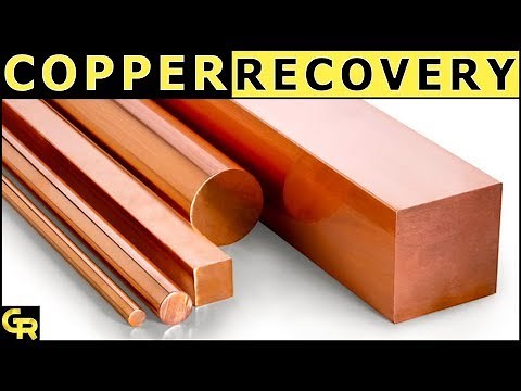 ♻Copper Recovery Process from Nitric Acid with computer Recycling