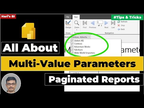 All About Multi Value Parameters in Power BI Paginated Report | Tips and Tricks in Paginated Reports