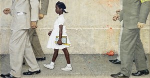 "The Problem We All Live With", la revolucionaria pintura sobre derechos civiles de Norman Rockwell