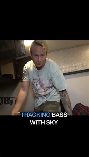 The Home Team's Daniel Matson shows you his secret storage place on the band's tour vehicle! #thehometeam #digitaltourbus #businvaders #poppunk #tourbus | Digital Tour Bus