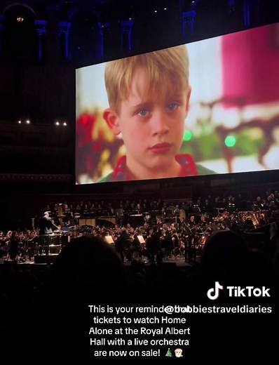 Watch Home Alone at Royal Albert Hall with Live Orchestra