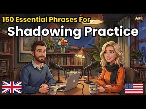 150 Essential English Phrases for Shadowing Practice & Thinking in English | Conversation Practice