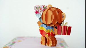 LifGif MOM is always the best Pop up Cards, Mother's Day Pop up Card, Birthday Card, Anniversary Card, Mother-In-Law, 3D Pop up Greeting Cards with Note Card and Envelope for All Occasion