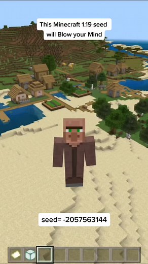 Discover Amazing Minecraft 1.19 Seed with Village and Ruined Portal
