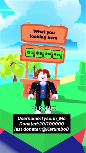 Day 10 of reaching 100000 Robux in Roblox #roblox #gaming #robloxshorts #shorts #viral #plsdonate