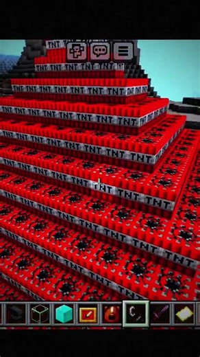 1000 TNT VS 1 HORSE 🐎😱😱😱 #minecraft #shorts