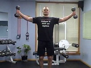 Lateral Raises (thumbs up)