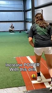 Add some strength training to your pitching workouts! Slam the medicine ball using your core, grab the softball using your legs and then launch! This is a very explosive drill that uses your entire body! UGA commit @ada_little_55 working on power! | Fastpitch Power