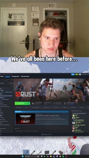 Vincent🧟‍♂️🩶 on Instagram: "Uninstalling Rust #rust #rustgame #rustaddiction #rustraid #rustplayer"