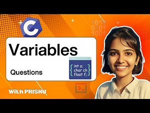 Variables Questions in C Programming | C Language Complete Course | Happy Coding with PRISHU