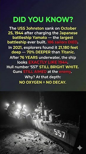 Why The Deepest Shipwrecks Ever Found Remain Perfectly Preserved ⚓🌊