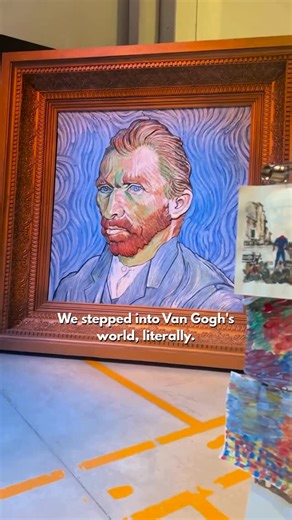 A huge highlight from our Canadian trip was visiting the Van Gogh Immersion Experience in Toronto! 🎨 We left feeling inspired, connected to his art and story, and excited to see what content might be submitted for the next mag - little did we know, a Van Gogh portrait would be featured (spoiler) #vangogh #vangoghimmersiveexperience #vangoghart #art #inspired #creativekids #toronto #canada #artwork #selfportrait #theinmag #printedmagazine #magazine | The.INmag