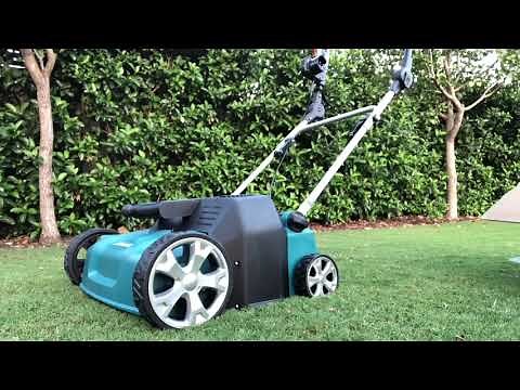 Makita UV3600 Dethatcher unboxing