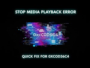 How to Fix 0xc00d36c4 Error Code in Windows 11 | Step-by-Step Guide