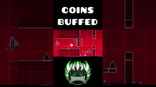 Jumper coins buffed Geometry Dash 2.2