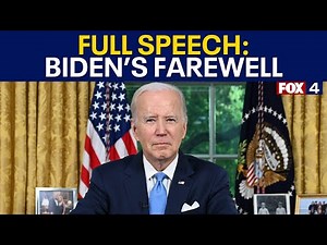 FULL SPEECH: Pres. Joe Biden's Farewell Address