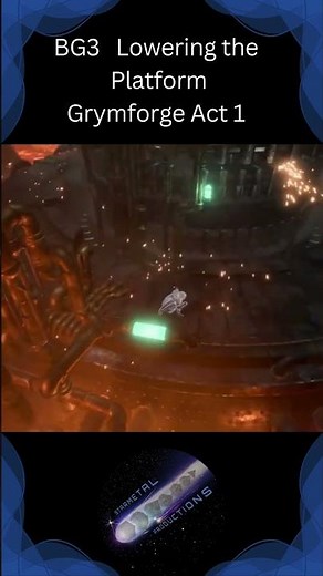 BG3 Hints and Tips BG3 Lowering the Platform Grymforge Act 1 #baldursgate3
