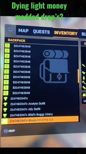 Dying light modded drops