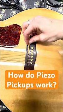How Piezo Pickups work | #accoustic #luthier #guitarrepair #instrumentrepair #piezo #guildguitars