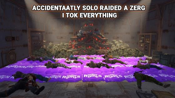 I Accidentally Solo Raided a Zerg [MEOW] Clan (8-Man)
