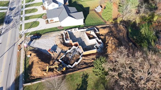 The foundation is poured, plumbing is set, and the layout is taking shape. This is the stage where precision matters most — elevations, walls, load paths, every detail aligned to support a true custom home. Beautiful homes begin long before framing, and this one is well on its way. Ready to bring your vision to life? Let’s make it happen. 🏡💙 📱 513-889-4000 📧 Info@frazierhomes.com 🖥️ www.frazierhomes.com #MadeiraOhio #CustomBuilding #FrazierHomes #OhioHomes #LuxuryHomeConstruction | Frazier 