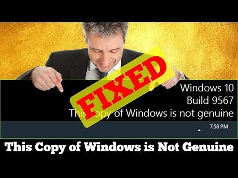 [FIXED] This Copy of Windows is not Genuine Windows Error