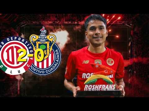 ¡GOLPE DE AUTORIDAD! Toluca liquida a Chivas en 15 minutos ⚽