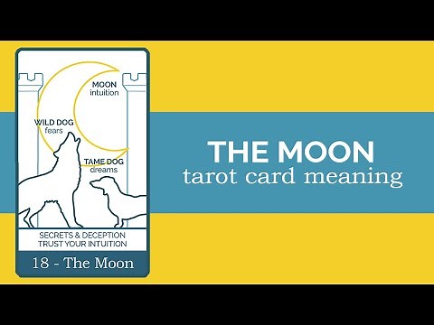 The Moon Tarot Card Reading and Meaning