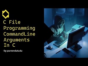 How To Read Data From Any File | C File Programming | Command Line Arguments In C