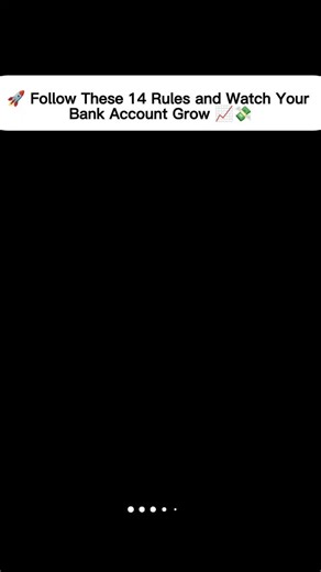 💸 14 GOLDEN RULES OF MONEY 💰⚡ Money isn’t evil — it’s a tool! Learn to use it right and it’ll build your freedom! 🔑💼 🔥 RULES TO LIVE BY: 1️⃣ Pay yourself first 💵 2️⃣ Learn how to invest 📈 3️⃣ Don’t hate money — respect it 💭💰 4️⃣ Give every dollar a job 🧾💪 5️⃣ Spend less than you earn 🚫💸 6️⃣ Set goals and follow a plan 🎯📋 7️⃣ Don’t be a slave to money — make it your servant 👑💼 8️⃣ Stay financially organized 🧠📊 9️⃣ Understand how money works 📚💡 🔟 Build an emergency fund 🏦🚨 