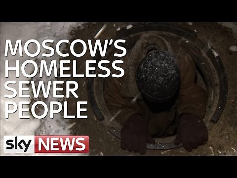 Moscow's Young Homeless Seek Refuge In Sewers