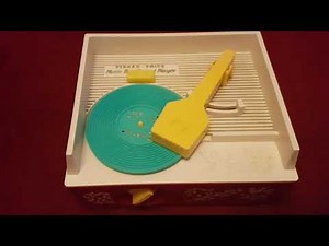 1971 Fisher Price music box record player (original 995 model)