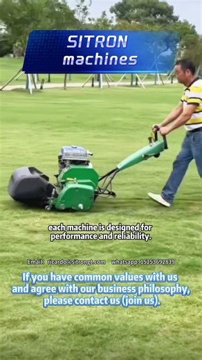 Professional turf equipment for every stage of maintenance.