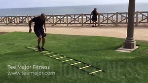 63K views · 719 reactions | {12 Speed Ladder Drills} --- Full Programs > www.teemajor.com --- Use these ladders drills to spice up your cardio routine, improve footwork and coordination, and have fun! There's some upper body plyo work mixed in as well. Get to it! | Tee Major | Facebook