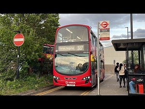 FRV. London Bus Route 307: Barnet Hospital - Brimsdown Station. Bus: DW507 (LJ62BDF)