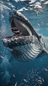 The Moment a Giant Humpback Whale Opens Its Massive Mouth 🐋🌊 | Ocean Documentary