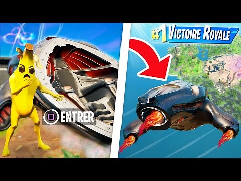 J'utilise le NOUVEAU VAISSEAU ALIEN pour TOP 1 ! (Fortnite Saison 5)